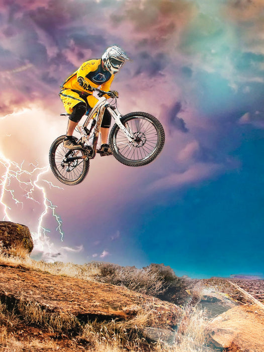 Mountainbike - CALVENDO Foto-Puzzle'