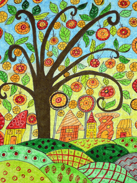 Fantasiebaum - CALVENDO Foto-Puzzle'