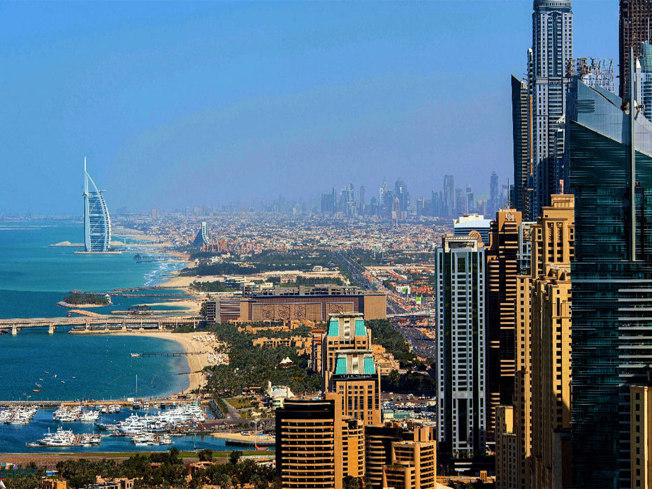 Skyline von Dubai - CALVENDO Foto-Puzzle'