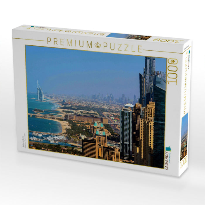 Skyline von Dubai - CALVENDO Foto-Puzzle'