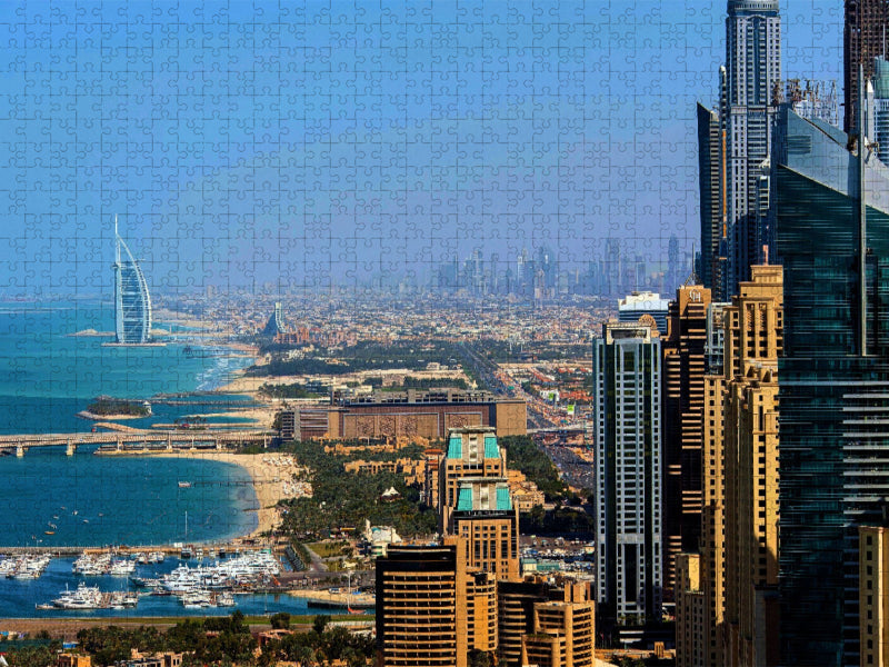 Skyline von Dubai - CALVENDO Foto-Puzzle'