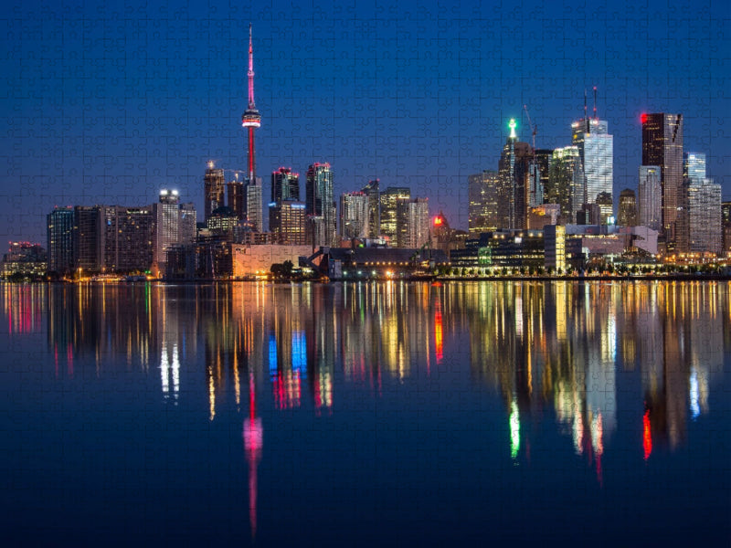 Skyline von Toronto - CALVENDO Foto-Puzzle'