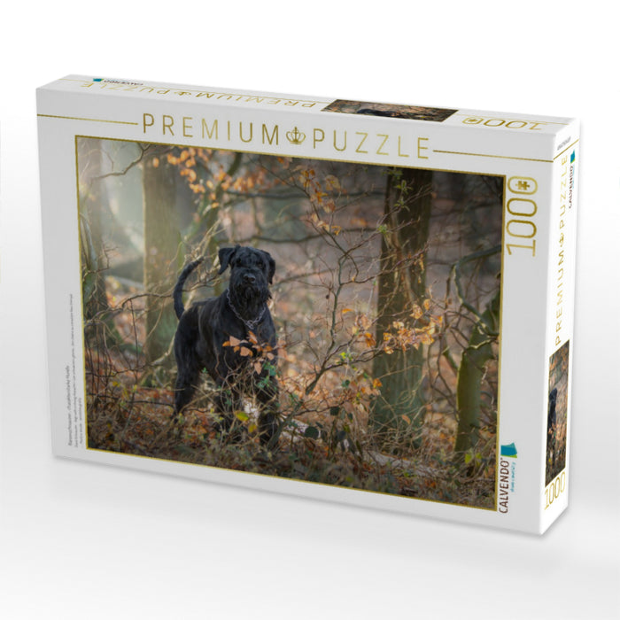 Riesenschnauzer... charakterstarke Hunde - CALVENDO Foto-Puzzle'