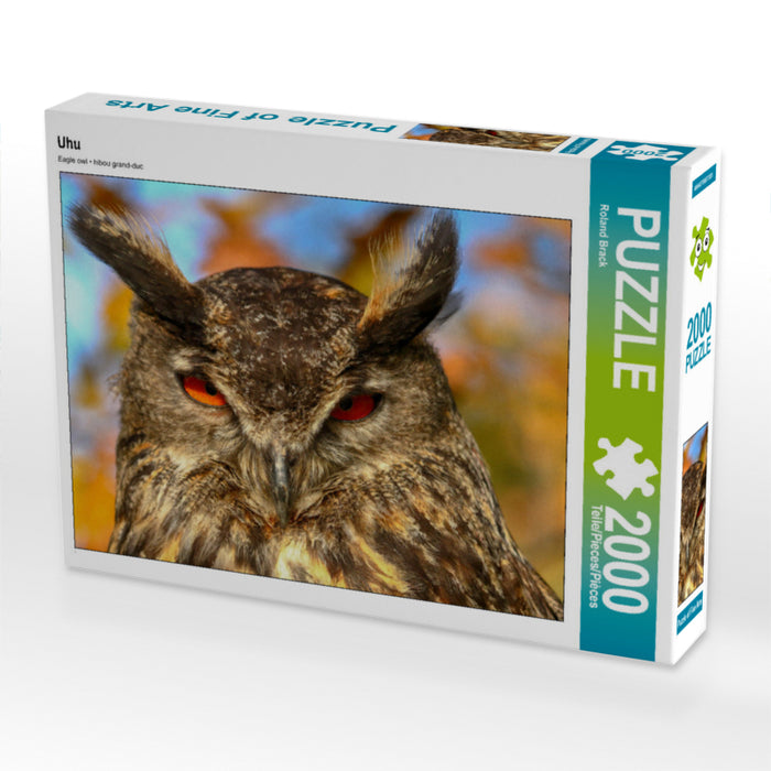Uhu 2000 Teile Puzzle quer - CALVENDO Foto-Puzzle'