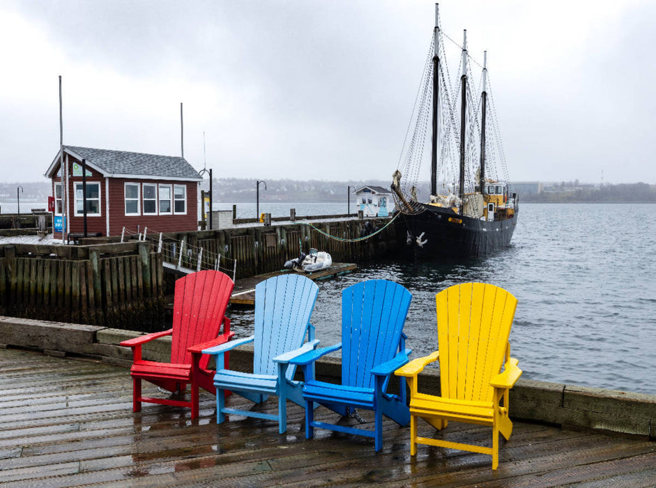 Harbor scene in Halifax - CALVENDO photo puzzle 