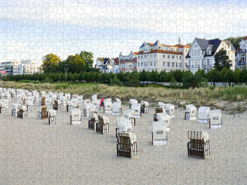 Seebad Bansin auf der Insel Usedom - CALVENDO Foto-Puzzle'