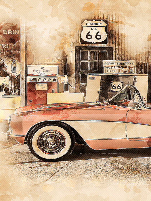 Route 66 - CALVENDO photo puzzle 