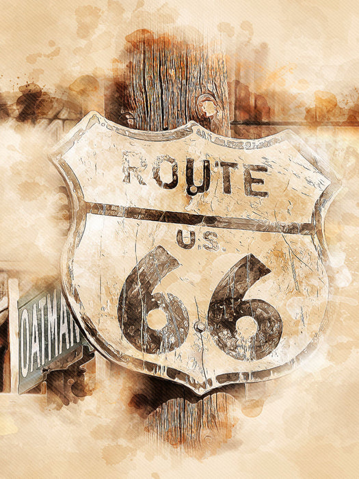 Route 66 - CALVENDO Foto-Puzzle'