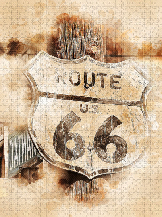 Route 66 - CALVENDO Foto-Puzzle'