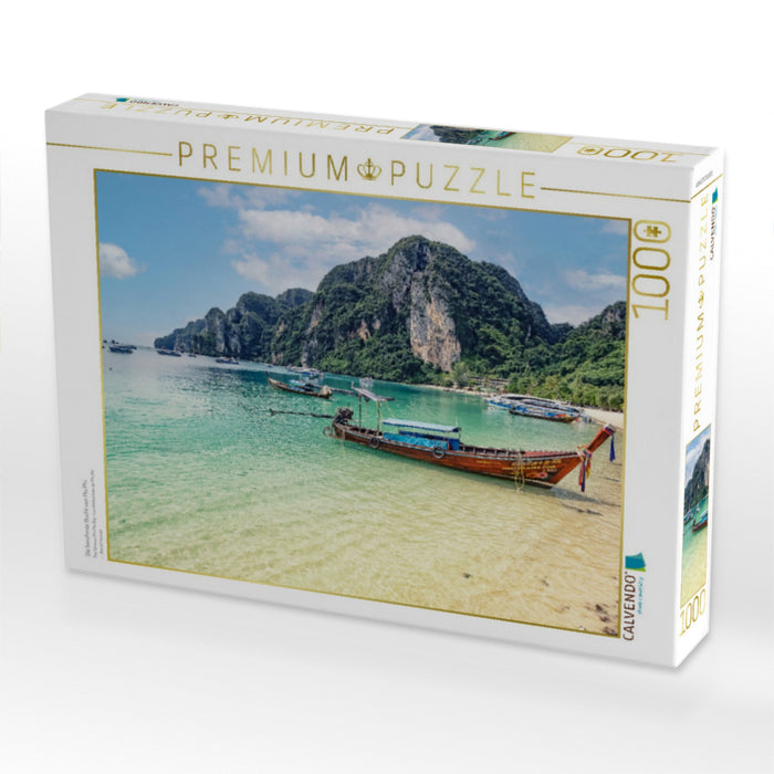 Die berühmte Bucht von Phi Phi - CALVENDO Foto-Puzzle'