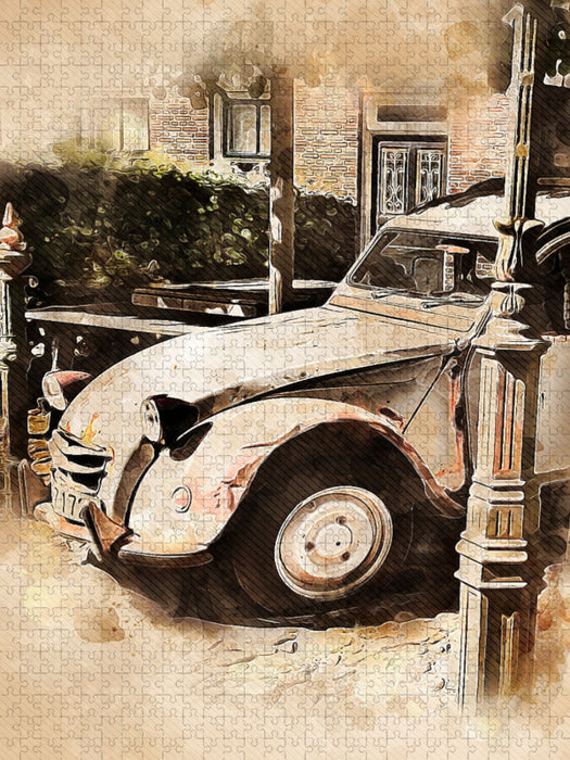 Citroen 2CV, Die Ente - CALVENDO Foto-Puzzle'