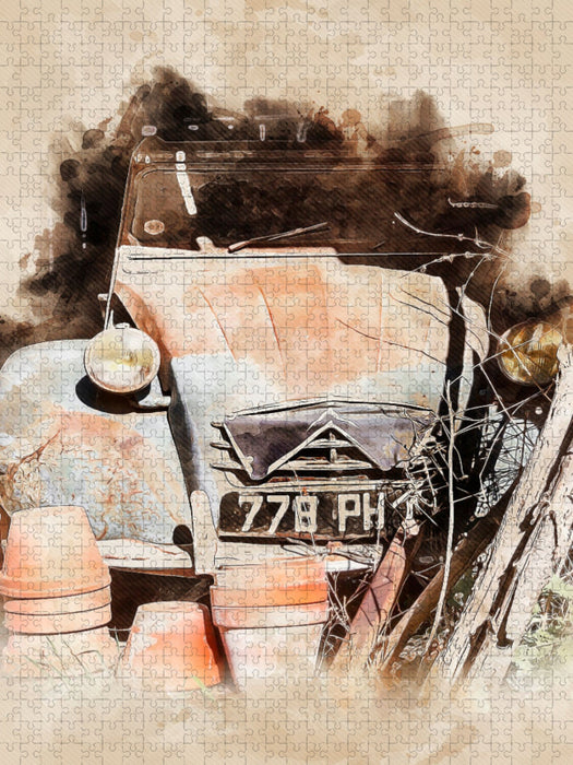Citroën 2CV, Le Canard - Puzzle photo CALVENDO 