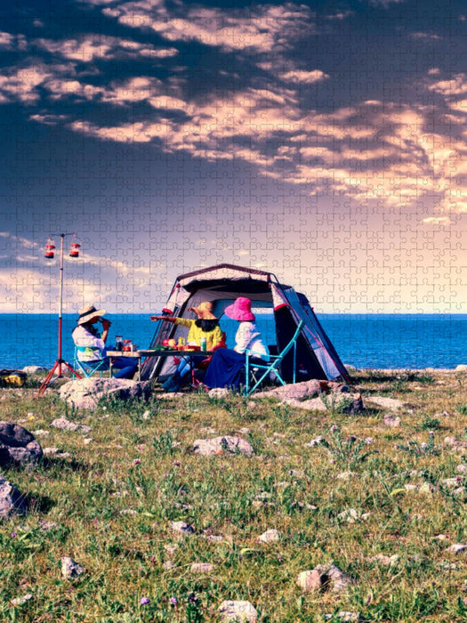 Camping - CALVENDO Foto-Puzzle'