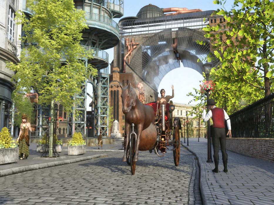 Steampunk Urban - CALVENDO photo puzzle 