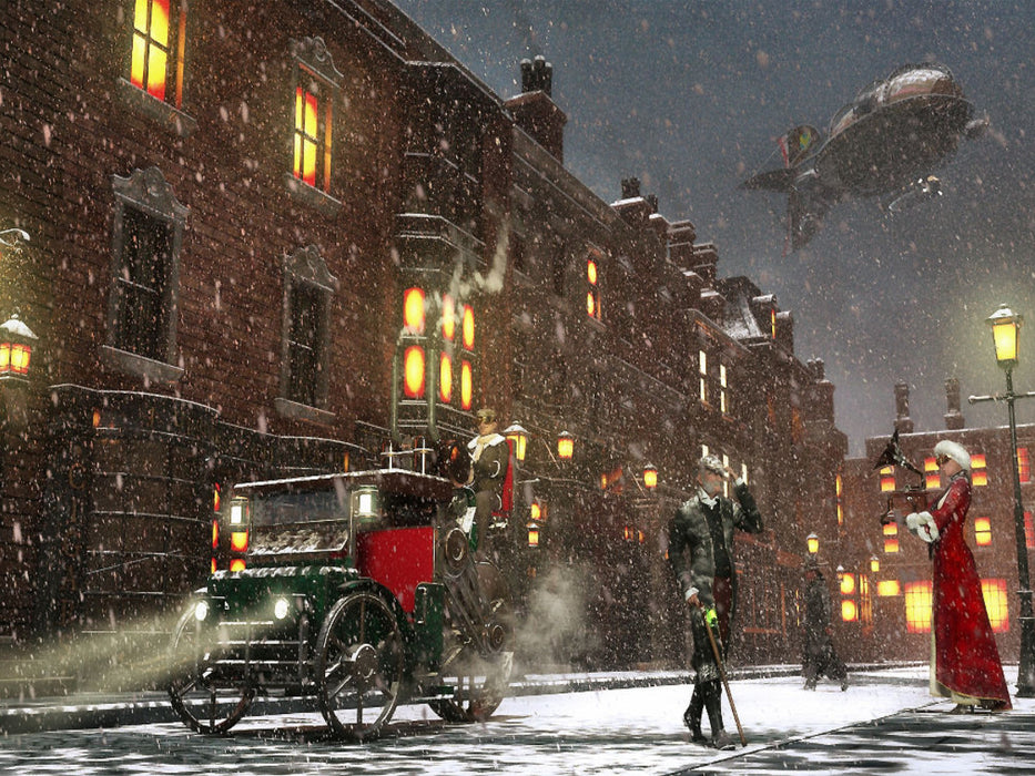 Winter steam - CALVENDO photo puzzle 