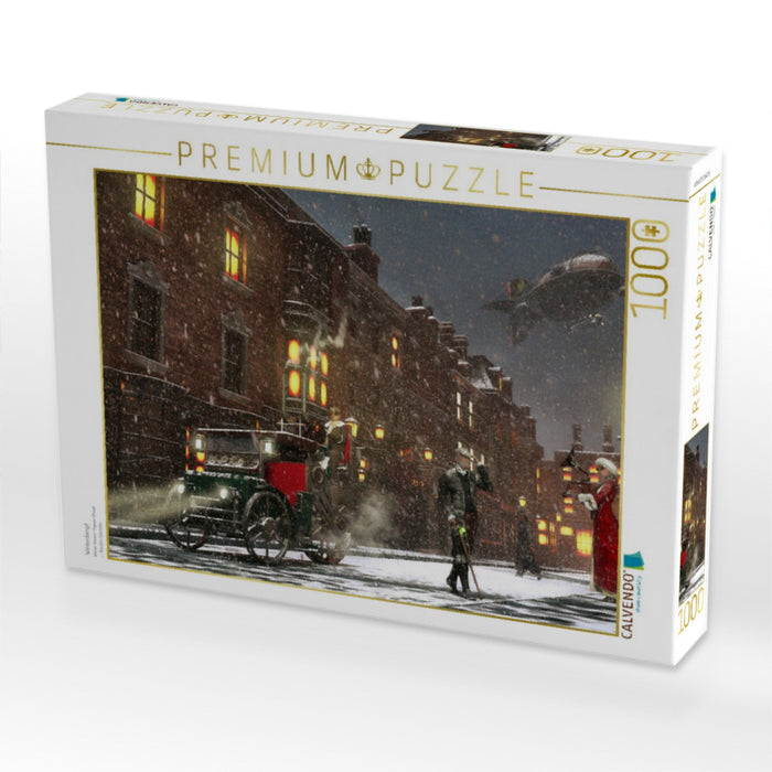 Winter steam - CALVENDO photo puzzle 
