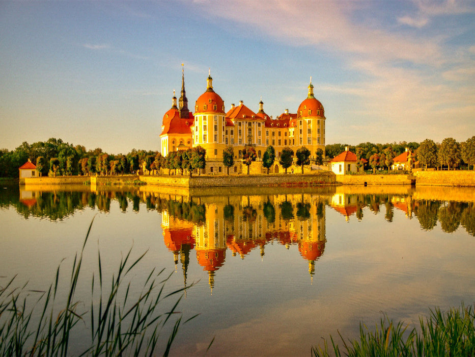 Schloß Moritzburg - CALVENDO Foto-Puzzle'