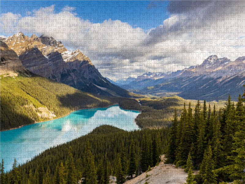 Lake Peyto - CALVENDO photo puzzle 