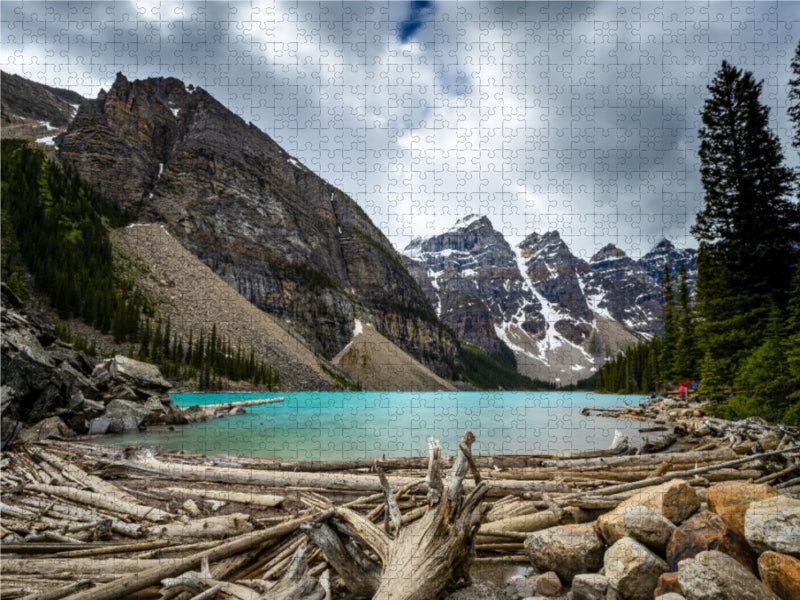 Moraine Lake 2000 Teile Puzzle quer - CALVENDO Foto-Puzzle'