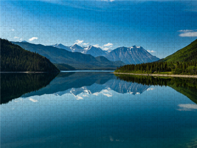 Lake Muncho 2000 Teile Puzzle quer - CALVENDO Foto-Puzzle'