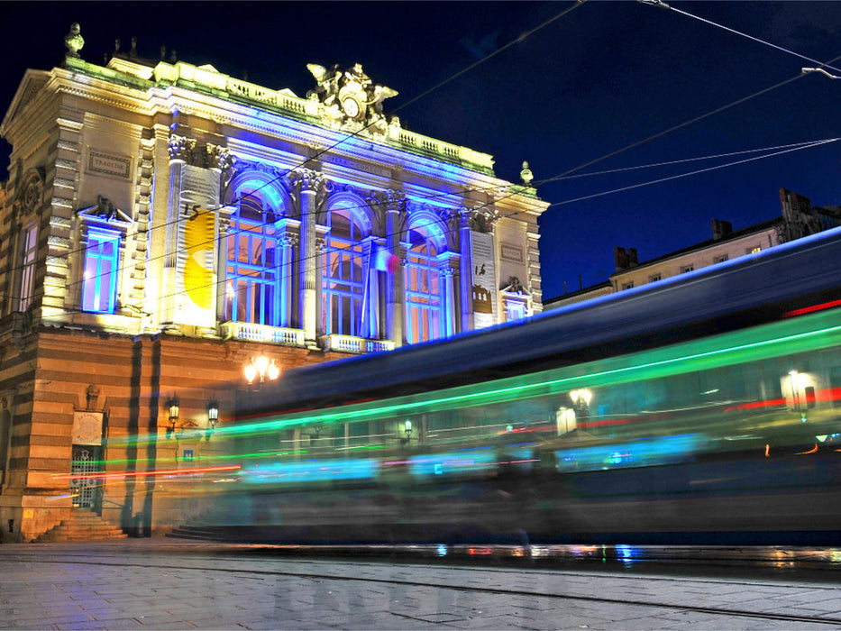 Tramway de Montpellier - Puzzle photo CALVENDO 