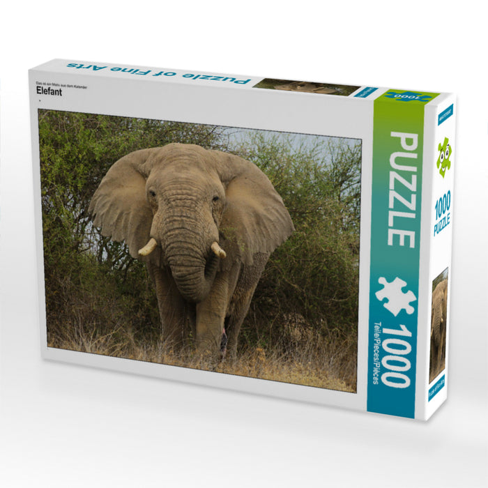 Elephant - CALVENDO photo puzzle 