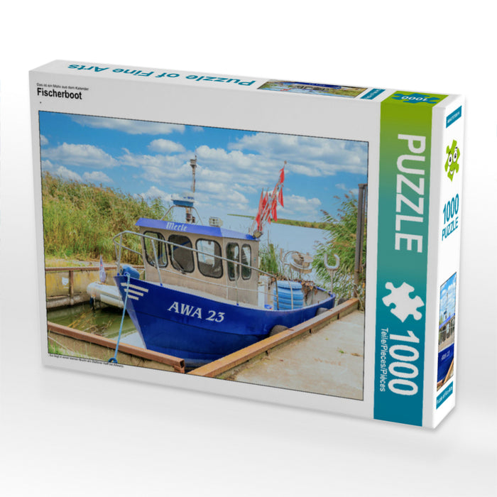 Fishing boat - CALVENDO photo puzzle 