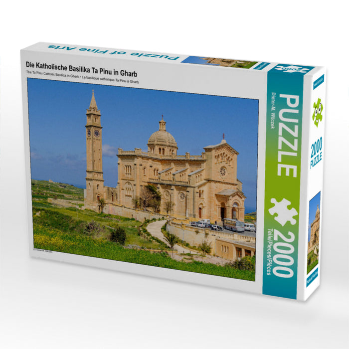 Die Katholische Basilika Ta Pinu in Gharb 2000 Teile Puzzle quer - CALVENDO Foto-Puzzle'