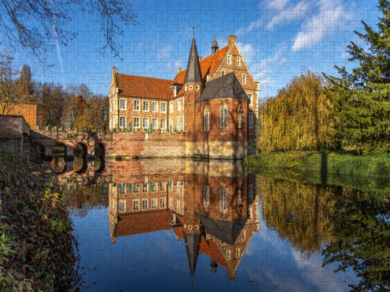 Burg Hülshoff - CALVENDO Foto-Puzzle'