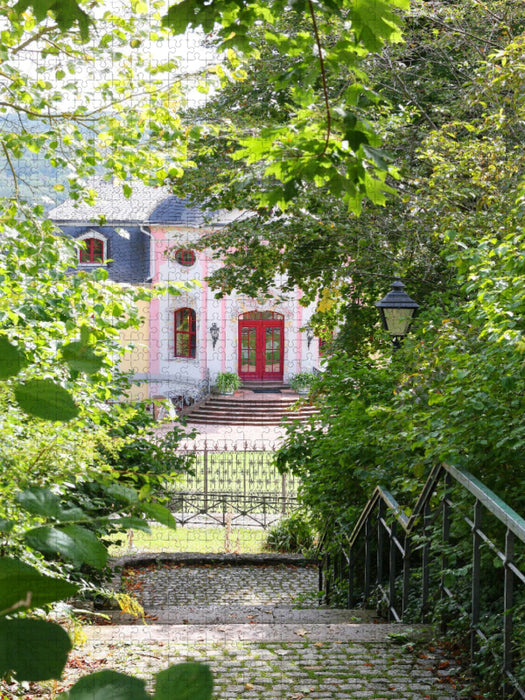 Rokokoschloss in Dornburg, Thüringen - CALVENDO Foto-Puzzle'