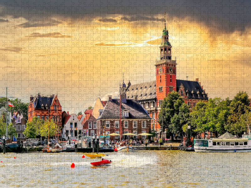 Ostfriesland, Leer - CALVENDO Foto-Puzzle'