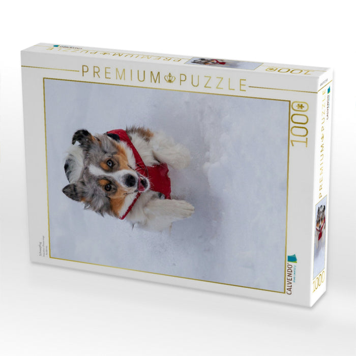 Schneepflug - CALVENDO Foto-Puzzle'