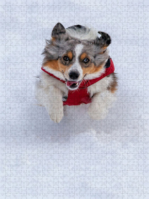 Schneepflug - CALVENDO Foto-Puzzle'