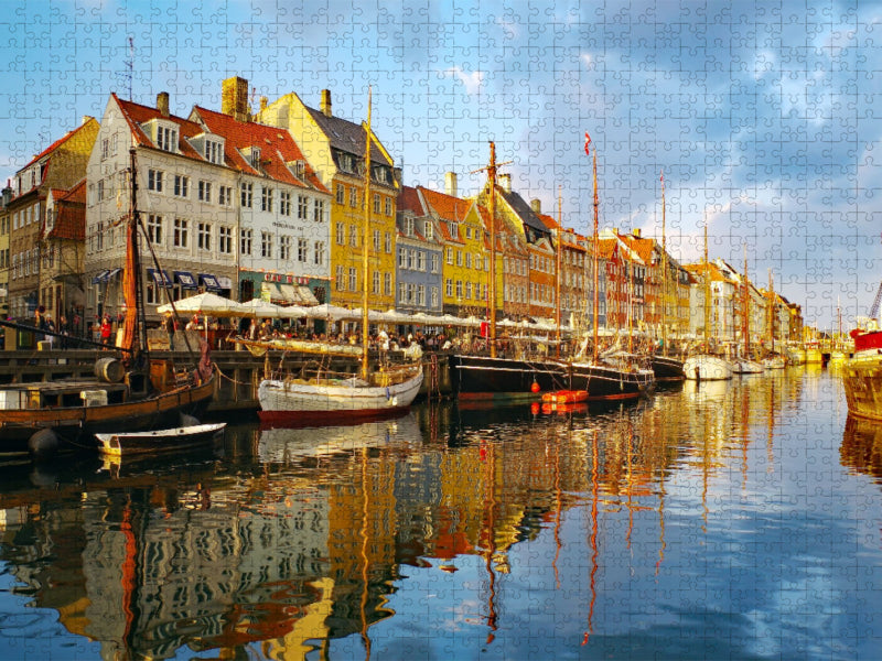 Die Altstadt von Kophenhagen (Dänemark) - CALVENDO Foto-Puzzle'