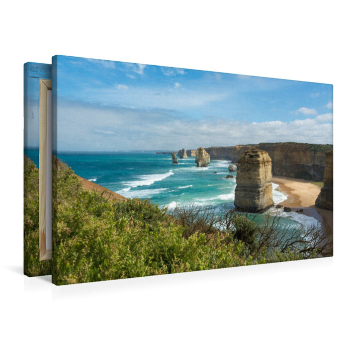 Premium Textil-Leinwand Twelve Apostles