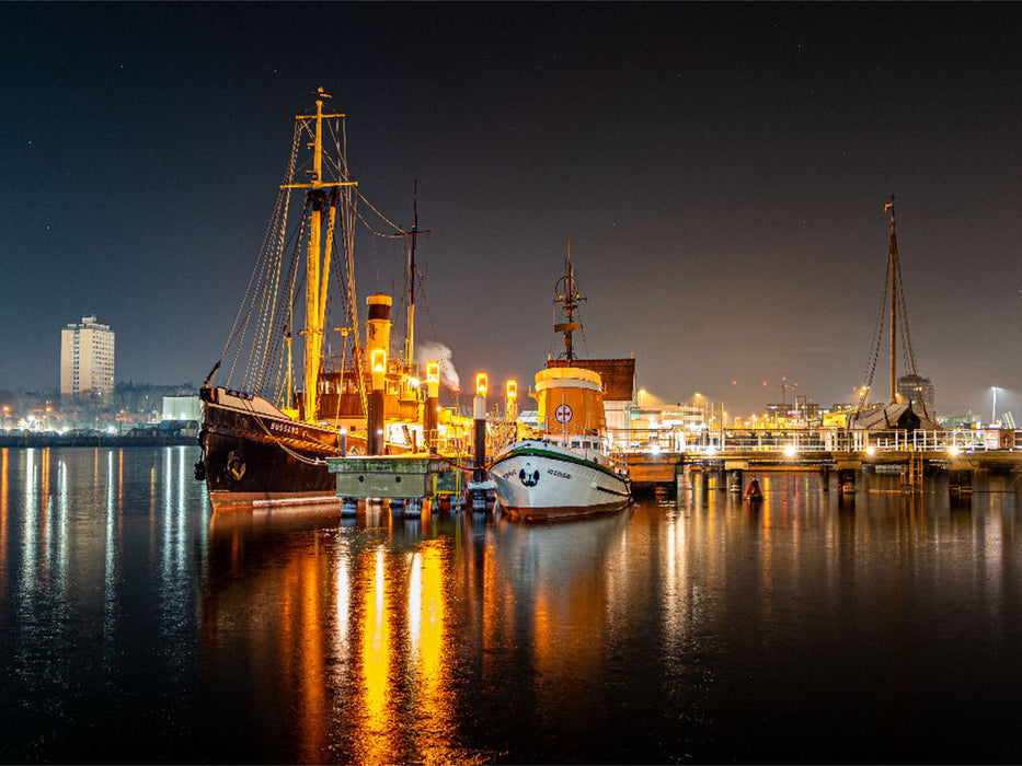 Bateau-musée à Kiel - Puzzle photo CALVENDO 