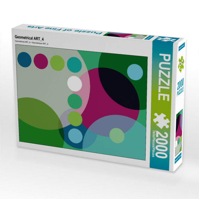 Geometrical ART_4 2000 Teile Puzzle hoch - CALVENDO Foto-Puzzle'