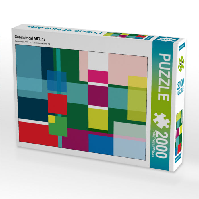 Geometrical ART_12 2000 Teile Puzzle hoch - CALVENDO Foto-Puzzle'