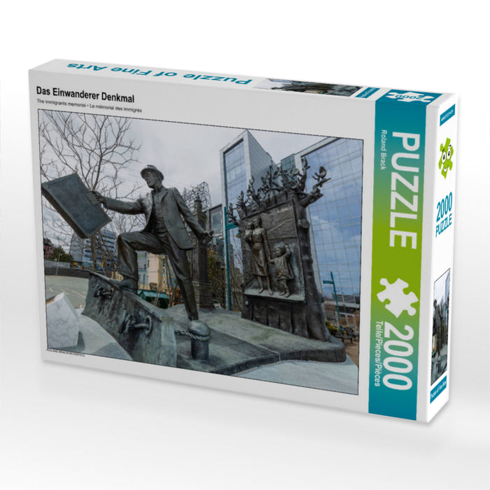 The Immigrant Monument - CALVENDO photo puzzle 
