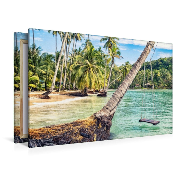 Premium Textil-Leinwand Khlong Hin Buch auf der Insel Koh Kood
