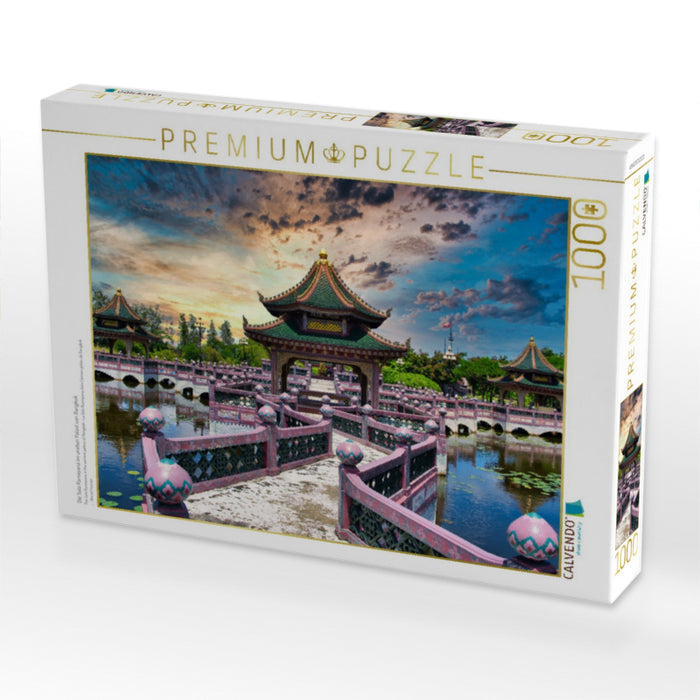 Die Sala Ramayana im uralten Palast von Bangkok - CALVENDO Foto-Puzzle'