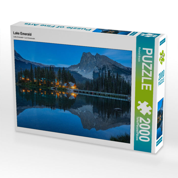 Lake Emerald 2000 Teile Puzzle quer - CALVENDO Foto-Puzzle'