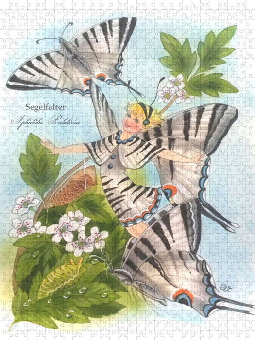 Iphiclides Podalirius – Segelfalter - CALVENDO Foto-Puzzle'