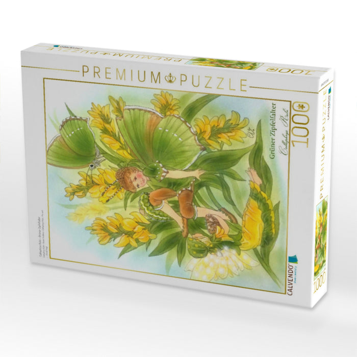 Callophrys Rubi – Grüner Zipfelfalter - CALVENDO Foto-Puzzle'