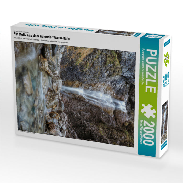Ein Motiv aus dem Kalender Wasserfälle 2000 Teile Puzzle hoch - CALVENDO Foto-Puzzle'