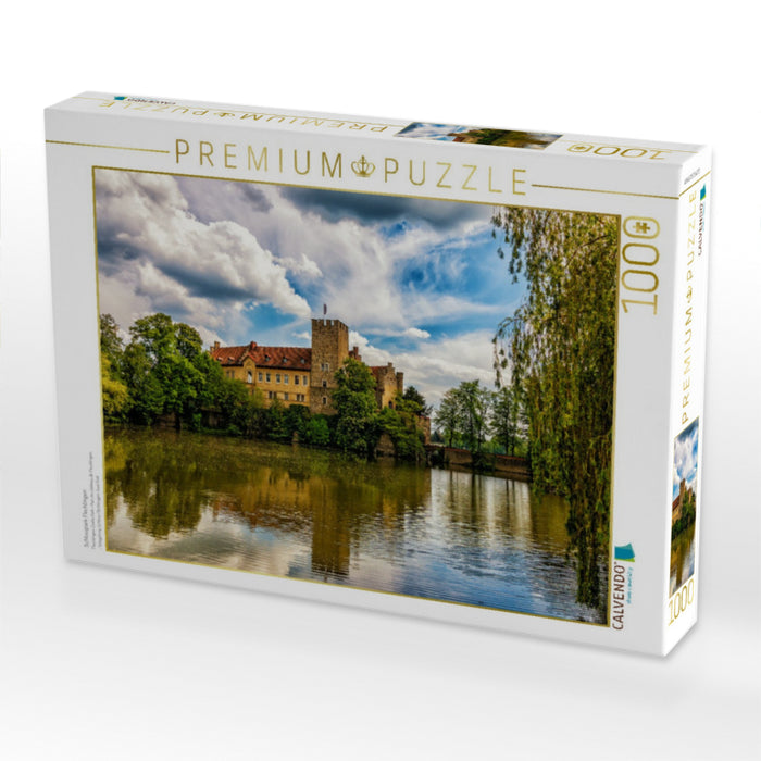 Schlosspark Flechtingen - CALVENDO Foto-Puzzle'