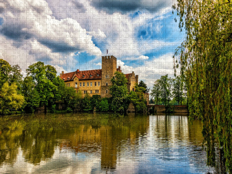 Schlosspark Flechtingen - CALVENDO Foto-Puzzle'