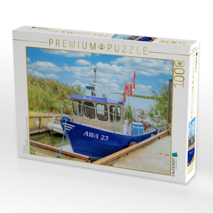 Fischerboot - CALVENDO Foto-Puzzle'