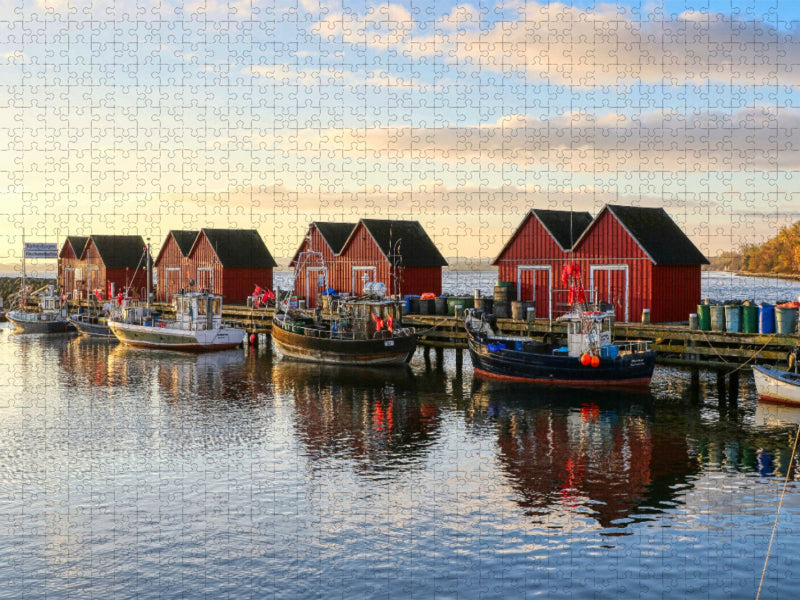 Fischereihafen Boltenhagen - CALVENDO Foto-Puzzle'