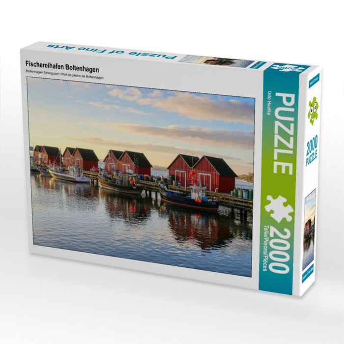 Fischereihafen Boltenhagen 2000 Teile Puzzle quer - CALVENDO Foto-Puzzle'